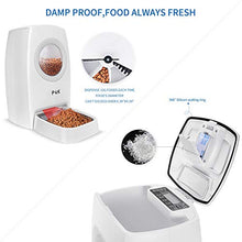 Carica l'immagine nel visualizzatore di Gallery, PUPPY KITTY Distributore Automatico di Cibo per 6L Con vasca in acciaio inox