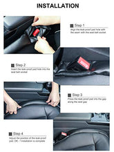 Carica l'immagine nel visualizzatore di Gallery, Stop alla Caduta,Impermeabile Seggiolino Auto Gap Filler Pad Imbottitura Nero