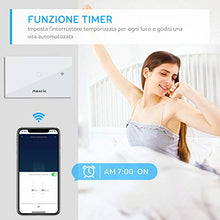 Carica l'immagine nel visualizzatore di Gallery, Interruttore Smart, Maxcio Alexa della Luce, Switch Wifi 1 Gang