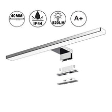Carica l'immagine nel visualizzatore di Gallery, Lampada da specchio a LED 10W 820LM bagno 40cm 4000k Bianco Neutro - Ilgrandebazar