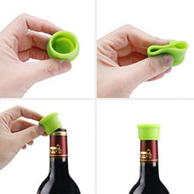 Carica l'immagine nel visualizzatore di Gallery, Vicloon Tappo di Bottiglia, 6Pezzi Capsule in per Bottiglie di...