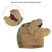 Carica l'immagine nel visualizzatore di Gallery, Dinosauro Mano Puppet Gloves, 6 Pollici Tyrannosaurus Rex Gioco di Marrone - Ilgrandebazar