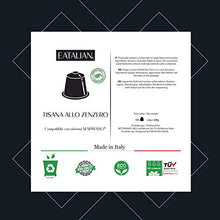 Carica l'immagine nel visualizzatore di Gallery, EATALIAN 100 capsule Tisana allo Zenzero compatibili con