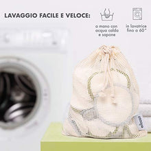 Carica l'immagine nel visualizzatore di Gallery, enooso Dischetti Struccanti Lavabili in Bambù - Salviette 12 Soft + 6 Scrub - Ilgrandebazar