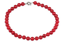 Carica l'immagine nel visualizzatore di Gallery, Treasurebay FAB - Collana da donna con gemma di alaqueca rossa 12 mm,... - Ilgrandebazar