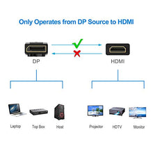 Carica l'immagine nel visualizzatore di Gallery, Rankie Cavo Displayport (DP) su HDMI, Risoluzione 4K, 1,8m 1,8 m