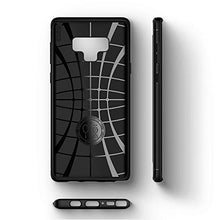 Carica l'immagine nel visualizzatore di Gallery, Spigen Rugged Armor Cover Galaxy Note 9, assorbimento acustico e Nero opaco - Ilgrandebazar