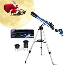 Carica l'immagine nel visualizzatore di Gallery, TELMU Telescopio Astronomico GS700/60, Ingrandimento (117x e 28x), Oculare...