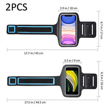Carica l'immagine nel visualizzatore di Gallery, TENDYCOCO 2pcs portacellulare Sportivo Bracciale Portatile...