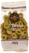 Carica l'immagine nel visualizzatore di Gallery, I Tesori Di Canusium Ce'Taradd Tarallini Curcuma e Pepe, 300 gr