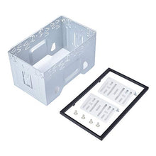 Carica l'immagine nel visualizzatore di Gallery, LSLYA Universale Doppio DIN Mount Kit di Montaggio in Metallo per 2 Dash...