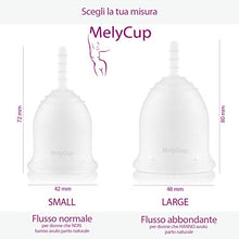 Carica l'immagine nel visualizzatore di Gallery, Melycup Coppetta Mestruale 2° Generazione Small Morbida Intimo Donna - Ilgrandebazar