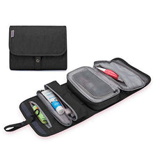 Carica l'immagine nel visualizzatore di Gallery, Wind Took Bolsa da Toilette Beauty Case Viaggio Wash Bag Appendibile Nero