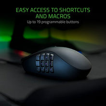 Carica l'immagine nel visualizzatore di Gallery, Razer Naga Trinity MOBA/MMO, Mouse da gioco, 3 Pannelli Laterali...