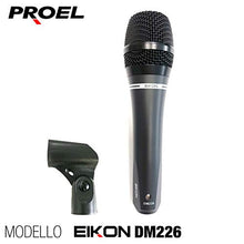 Carica l'immagine nel visualizzatore di Gallery, PROEL EIKON DM226 - Microfono palmare dinamico + custodia per uso - Ilgrandebazar