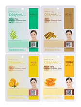 Carica l'immagine nel visualizzatore di Gallery, DERMAL 16 Combo Pack Collagen Essence Facial Mask Sheet - The Ultimate... - Ilgrandebazar