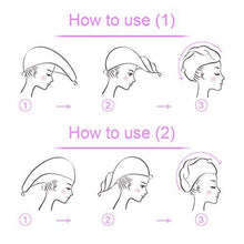 Carica l'immagine nel visualizzatore di Gallery, Magicfun Asciugamano per Capelli Turbante, 2 Pezzi Quadrato... - Ilgrandebazar