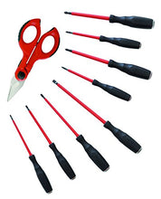 Carica l'immagine nel visualizzatore di Gallery, Intercable Set 8 Giraviti con Forbici F1 da elettricista - Ilgrandebazar