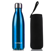 Carica l'immagine nel visualizzatore di Gallery, EXTSUD 500ml Bottiglia Termica Acciaio Inox Termos Bottiglietta per Blu