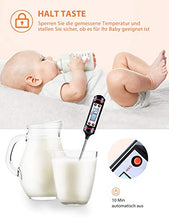 Carica l'immagine nel visualizzatore di Gallery, Habor, Termometro Digitale da Cucina con 5,9" Sonda, Display LED &amp; 1Pack - Ilgrandebazar