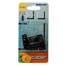 Carica l'immagine nel visualizzatore di Gallery, Claber 7806030 Accessori Rainjet Goccia 2 Raccordi Angolo