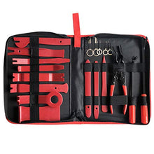 Carica l'immagine nel visualizzatore di Gallery, 19 Pezzi Strumento di Rimozione Auto, Kit Utensile Smontaggio per...
