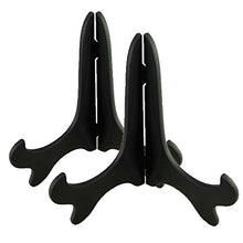 Carica l'immagine nel visualizzatore di Gallery, Tincogo Espositore da Cornice Display Piatto Nero Simil 11 pollici (2 pezzi) - Ilgrandebazar