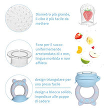 Carica l'immagine nel visualizzatore di Gallery, Faburo 2pcs Ciuccio Frutta per Bambini Alimenti + 9pcs in...