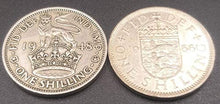 Carica l'immagine nel visualizzatore di Gallery, Confezione da due monete britanniche replica, una con scellino. Georgivs VI... - Ilgrandebazar