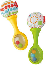 Carica l'immagine nel visualizzatore di Gallery, Fisher-Price Le Maracas per Neonati con Impugnature Soffici, Multicolore