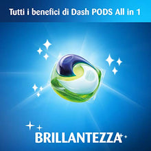Carica l'immagine nel visualizzatore di Gallery, Dash Allin1 Pods Detersivo Lavatrice in Capsule Lavanda e Camomilla, Maxi...