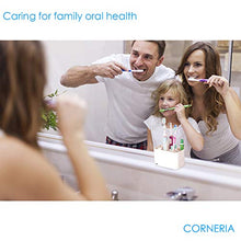 Carica l'immagine nel visualizzatore di Gallery, CORNERIA Portaspazzolino - Porta spazzolino da Muro per Il Bagno - Supporto...