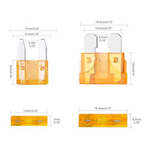 Carica l'immagine nel visualizzatore di Gallery, BOZHZO 253pcs Fusibili auto, Mini Medio auto set, di fusibili mini...