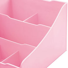 Carica l'immagine nel visualizzatore di Gallery, Uncluttered Designs Porta Cosmetici con Cassetti (Rosa) 2 cassetti, Rosa