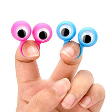 Carica l'immagine nel visualizzatore di Gallery, Occhi da Dito,30 Pack Occhio Dito Marionette in 5 Colori Burattini Dito... - Ilgrandebazar