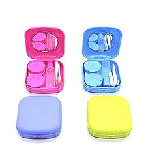 Carica l'immagine nel visualizzatore di Gallery, Confezione da 4 mini custodia viaggio per lenti a contatto, blu, viola,... - Ilgrandebazar