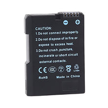 Carica l'immagine nel visualizzatore di Gallery, EN-EL14 - Batteria di ricambio DSTE (2 pezzi) e kit ricarica rapida LCD...