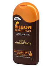 Carica l'immagine nel visualizzatore di Gallery, Bilboa Carrot Plus Latte Solare Super Abbronzante - 200 ml