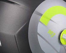 Carica l'immagine nel visualizzatore di Gallery, CGM Casco demi jet 107R TAORMINA Titanium Medium, giallo fluo opaco