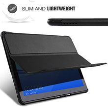 Carica l'immagine nel visualizzatore di Gallery, IVSO Custodia Cover per Huawei Mediapad T5 10, Slim Smart Protettiva Nero