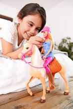 Carica l'immagine nel visualizzatore di Gallery, Barbie- Bambola con Cavallo e Accessori, Multicolore, 3+ Anni, FXH13 - Ilgrandebazar