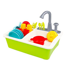 Carica l'immagine nel visualizzatore di Gallery, COLORBABY Lavello con Accessori My Home Colors (49025)
