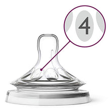 Carica l'immagine nel visualizzatore di Gallery, Philips Avent Allattamento SCF044/27 Tettarelle Natural Flusso Abbondante, 3...