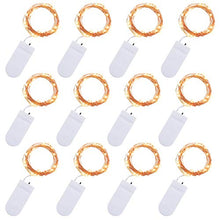 Carica l'immagine nel visualizzatore di Gallery, Litogo Luci Led a Batteria (12 Pezzi), Lucine Decorative 2M Bianco Caldo - Ilgrandebazar