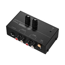 Carica l'immagine nel visualizzatore di Gallery, Muslady Phono Preamplificatore Ultra-compatta con Controlli di Livello e...