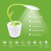 Carica l'immagine nel visualizzatore di Gallery, Lampada da Scrivania e Tavola VADIV, con Porta USB Sapling, Green - Ilgrandebazar