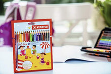 Carica l'immagine nel visualizzatore di Gallery, STABILO Trio thick - Astuccio da 18 matite - Colori assortiti 18 - Ilgrandebazar