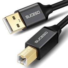 Carica l'immagine nel visualizzatore di Gallery, SUCESO Cavo Stampante USB 2.0-2M Tipo A Maschio a B Maschio... - Ilgrandebazar