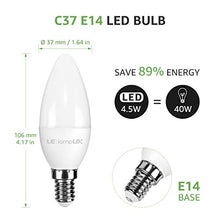 Carica l'immagine nel visualizzatore di Gallery, LE Lampadina LED E14 Intelligente WiFi, Funziona con Alexa e Google Home,... - Ilgrandebazar