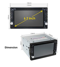 Carica l'immagine nel visualizzatore di Gallery, 6.2" in Dash Car Stereo Double Din Radio New Framework DVD Player GPS Sat... - Ilgrandebazar